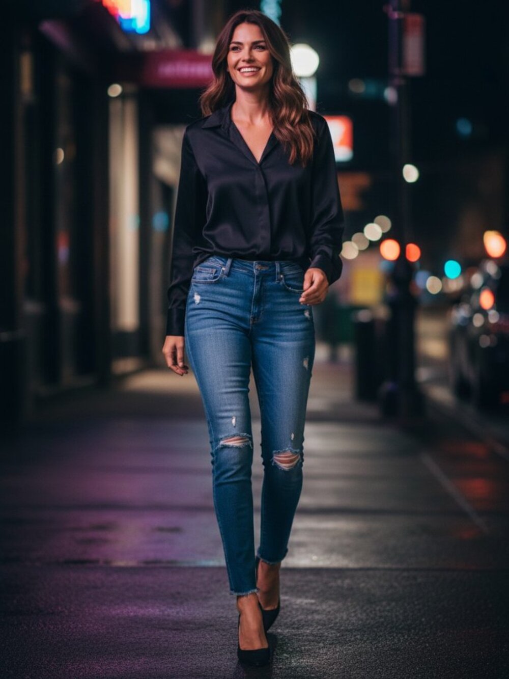 BLANKNYC The Great Jones High Rise Size 28 Distressed Raw Hem jean